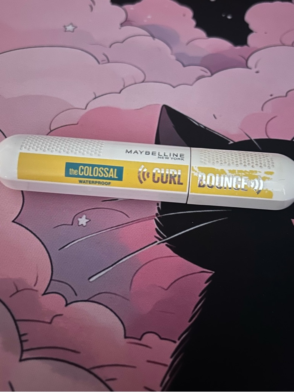 Maybelline Colossal Bounce Curl Dual-Ended Mascara in White and Yellow